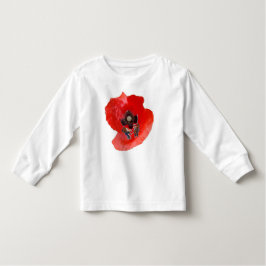 Mohn mit Kindern von KABFA-Designs Baby T-shirt