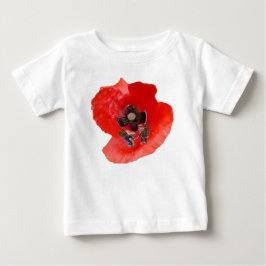 Mohn mit Kindern von KABFA-Designs Baby T-shirt