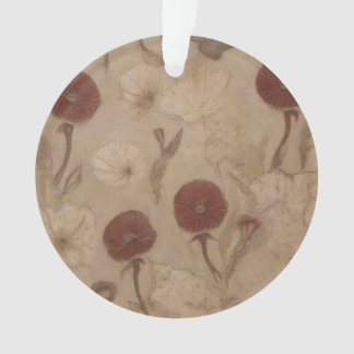 Mohn symbolisiert den Niedergang der Zivilisation Ornament