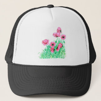 Mohn Truckerkappe