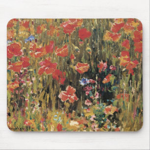 Mohn von Robert Vonnoh, Vintage Impressionismus Mousepad