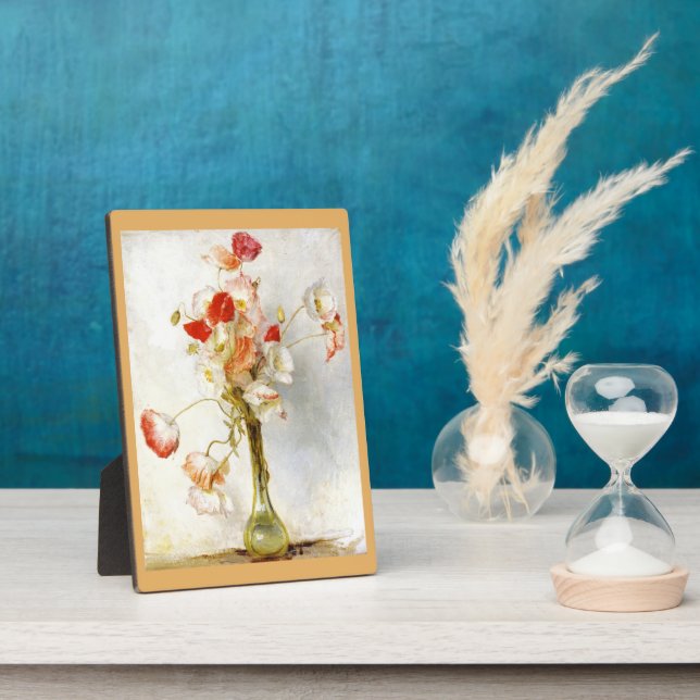 Mohn von Tom Roberts  Fotoplatte (Seite)