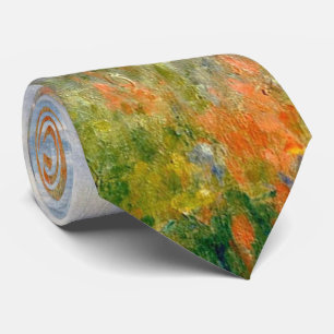 Mohnblume fängt nahe Argenteuil durch Claude Monet Krawatte