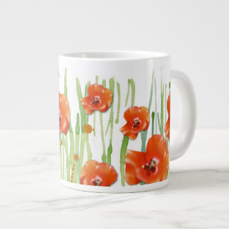 Mohnblume Jumbo-Tasse