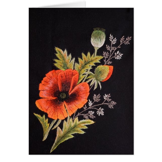 Mohnblumen-Blume (Vorne)