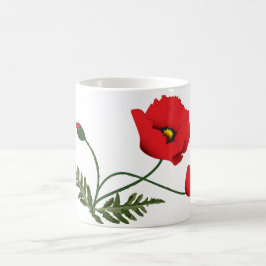 Mohnblumen-Blume Kaffeetasse