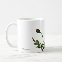 Mohnblumen-Blume Kaffeetasse