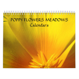 Mohnblumen BLUMEN WIESEN Kalender Geschenke Feiert