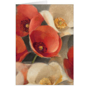 Mohnblumen in voller Blüte