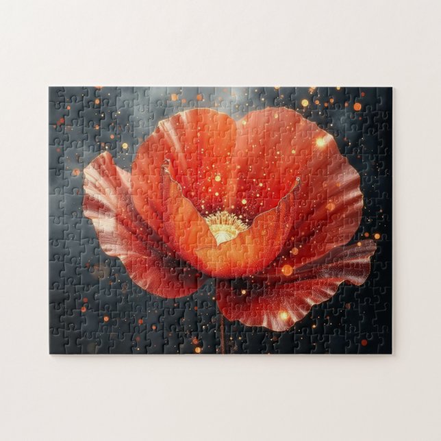 Mohnblumen-Magie  Puzzle (Horizontal)