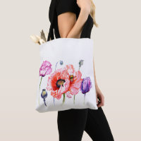 Mohnblumen-Mohnblumen-Feld-Blumen,