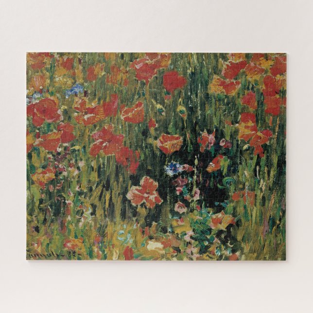 Mohnblumen Puzzle (Horizontal)