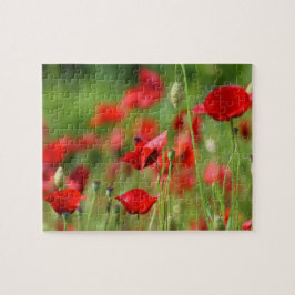 Mohnblumen Puzzle