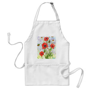 "Mohnblumen-" Schürze
