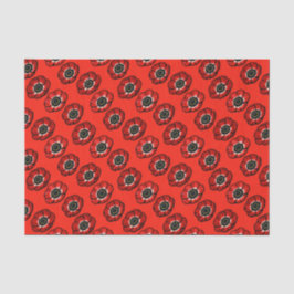 Mohnblumen Seidenpapier