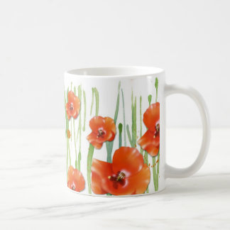 Mohnblumen-Tasse Tasse