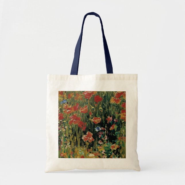 Mohnblumen Tragetasche (Vorne)