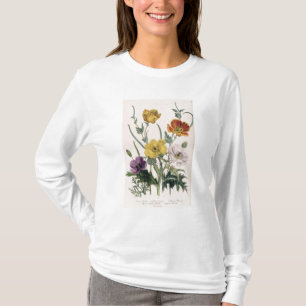 Mohnblumen und Anemonen T-Shirt