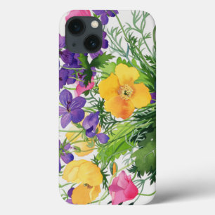 Mohnblumen und Pelargonien Case-Mate iPhone Hülle