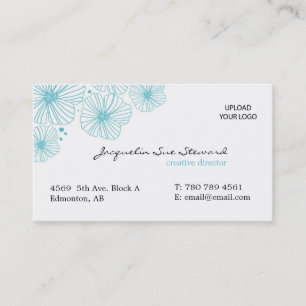 Mohnblumen-Visitenkarte Visitenkarte