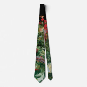 Mohnblumen von John Singer Sargent, Vintage Flower Krawatte