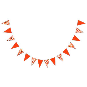 Mohnblütendekoration im Frühjahr Wimpelkette