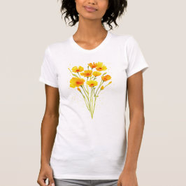 Mohnblütengarten Wildblumen Mohn Mama T-Shirt