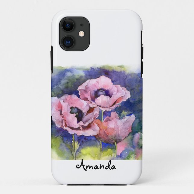 Mohnblütenmohnchen Mohnblütenblütenblüte Blume Case-Mate iPhone Hülle (Rückseite)