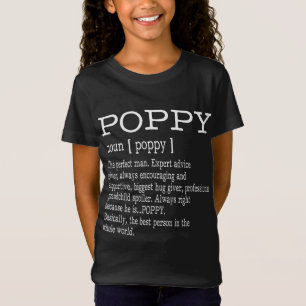 Mohndefinition Großvater Vatertagsgeschenke - Männ T-Shirt