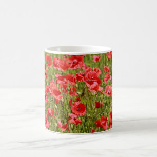 Mohnfeld - Atemberaubend! Tasse