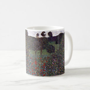 Mohnfeld, Gustav Klimt Kaffeetasse