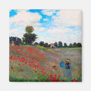 Mohnfeld, Monet Magnet
