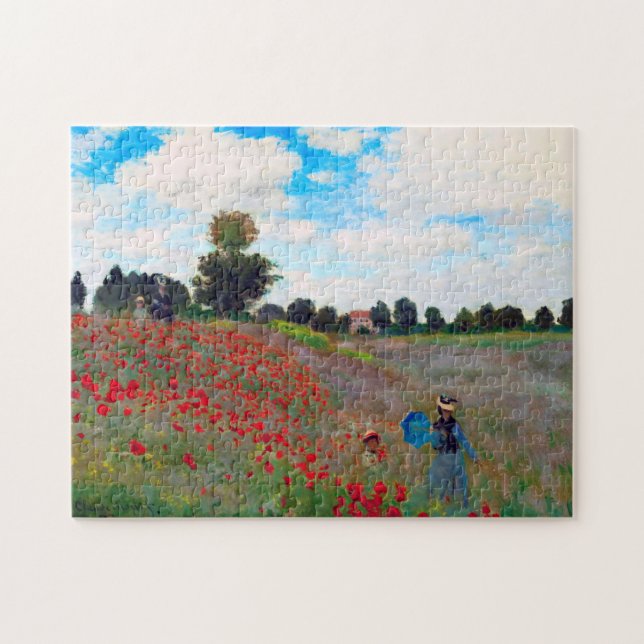 Mohnfeld, Monet Puzzle (Horizontal)