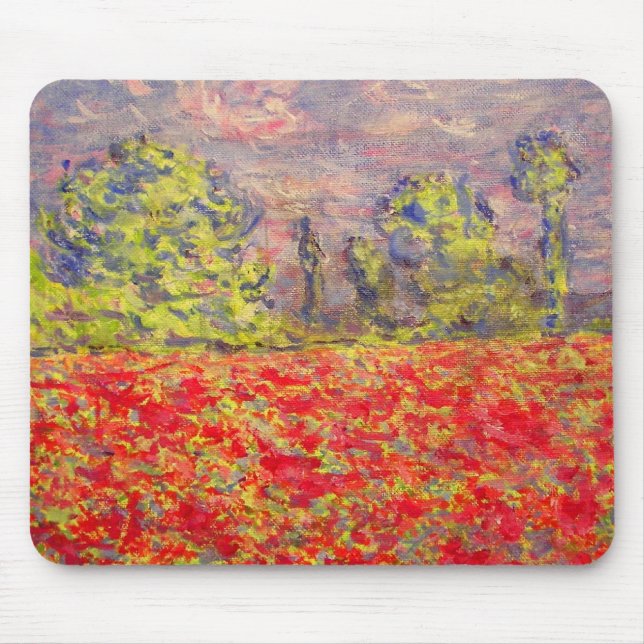 Mohnfeld Mousepad (Vorne)