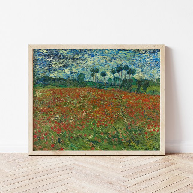 Mohnfeld | Vincent van Gogh Poster (Von Creator hochgeladen)