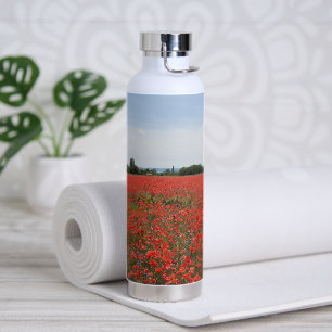 Mohnfeld - Wasserflasche Trinkflasche