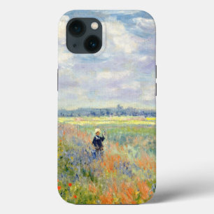 Mohnfelder bei Argenteuil von Claude Monet iPhone 13 Hülle