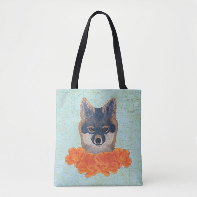 Mohnfuchs-Tasche (Vorderseite)