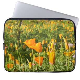 Mohnpflaster Laptopschutzhülle