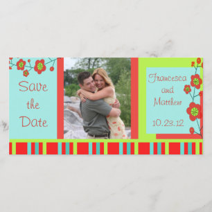Mohnspinner Save the Date kundenspezifisch