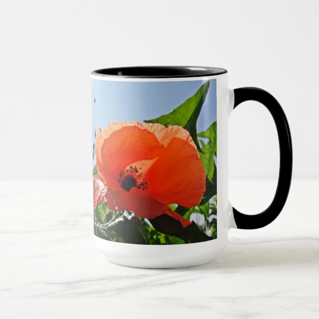 Mohntasse: Guten Tag Tasse (Rechts)