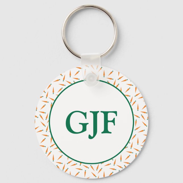 Möhren! Schlüsselanhänger (Vorderseite)