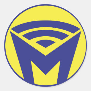 MOI - Der Sticker! Runder Aufkleber