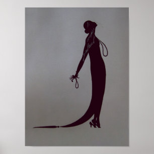 Moi Fashion Plate ~ Vintag Art Nouveau Poster