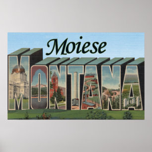 Moiese, Montana Poster