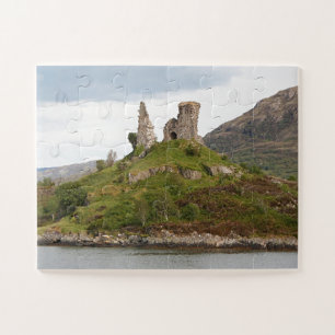 Moil Castle, Skye, Schottland, Vereinigtes Königre Puzzle