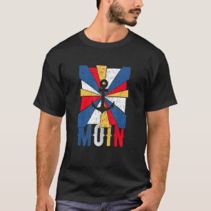 Moin mit Anchor Motif, Nordsee, See, Nordsee T-Shirt