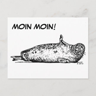 MOIN MOIN! POSTKARTE