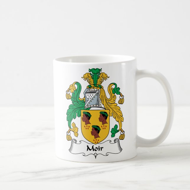 Moir Familienwappen Tasse (Rechts)
