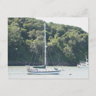 Moira auf Ankerplatz, Angel Island, San Francisco Postkarte